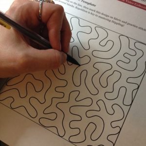 drawing stippling free motion quilting dvd