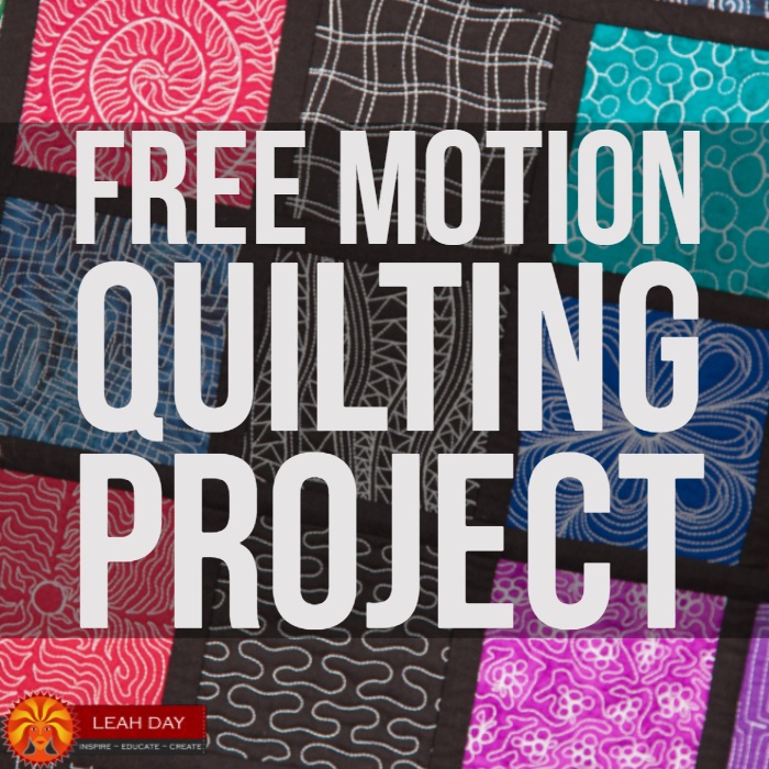 Leah Day's 365 Free Motion Quilting Designs Book 