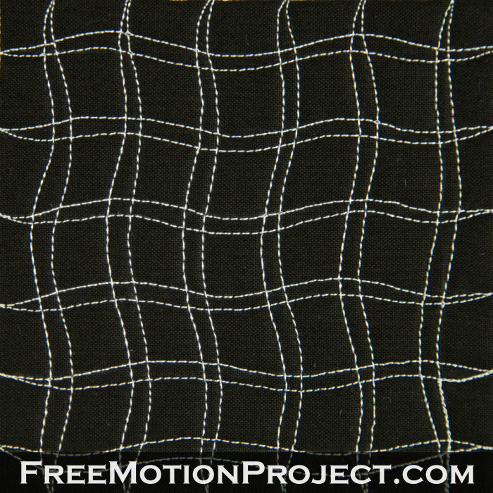 Loose Weave Free Motion Pattern