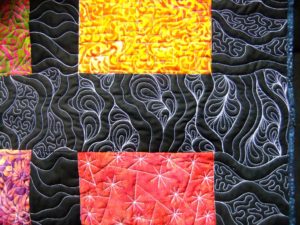 free motion quilting | Leah Day