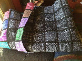 free motion quilting | Leah Day