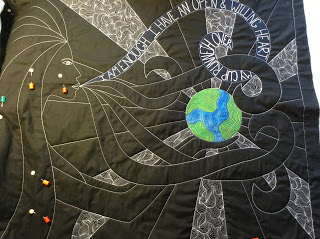 free motion quilting | Leah Day