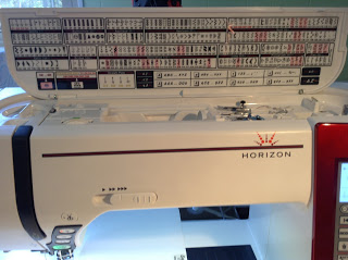 janome horizon 8900 red