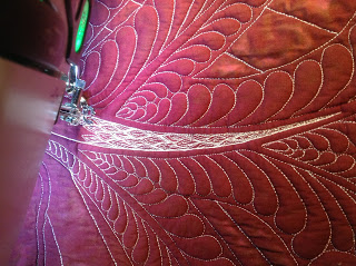 free motion quilting | Leah Day