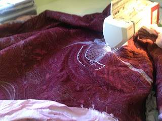 free motion quilting | Leah Day
