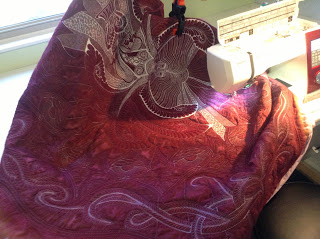 free motion quilting | Leah Day
