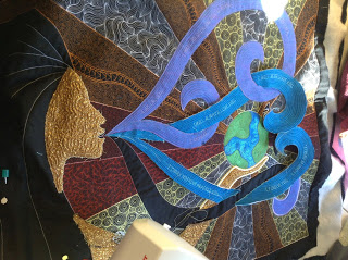 free motion quilting | Leah Day