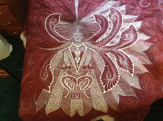 free motion quilting | Leah Day