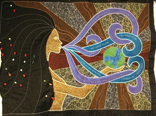 free motion quilting | Leah Day