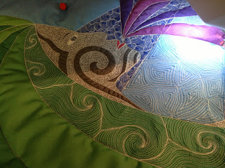 free motion quilting | Leah Day