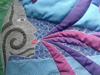free motion quilting | Leah Day