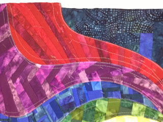 free motion quilting | Leah Day