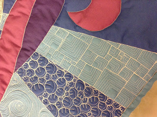 free motion quilting | Leah Day