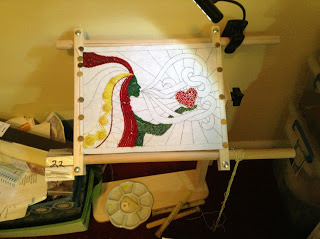 free motion quilting | Leah Day