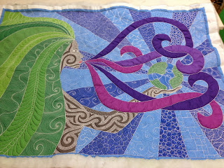 free motion quilting | Leah Day