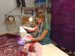 free motion quilting | Leah Day