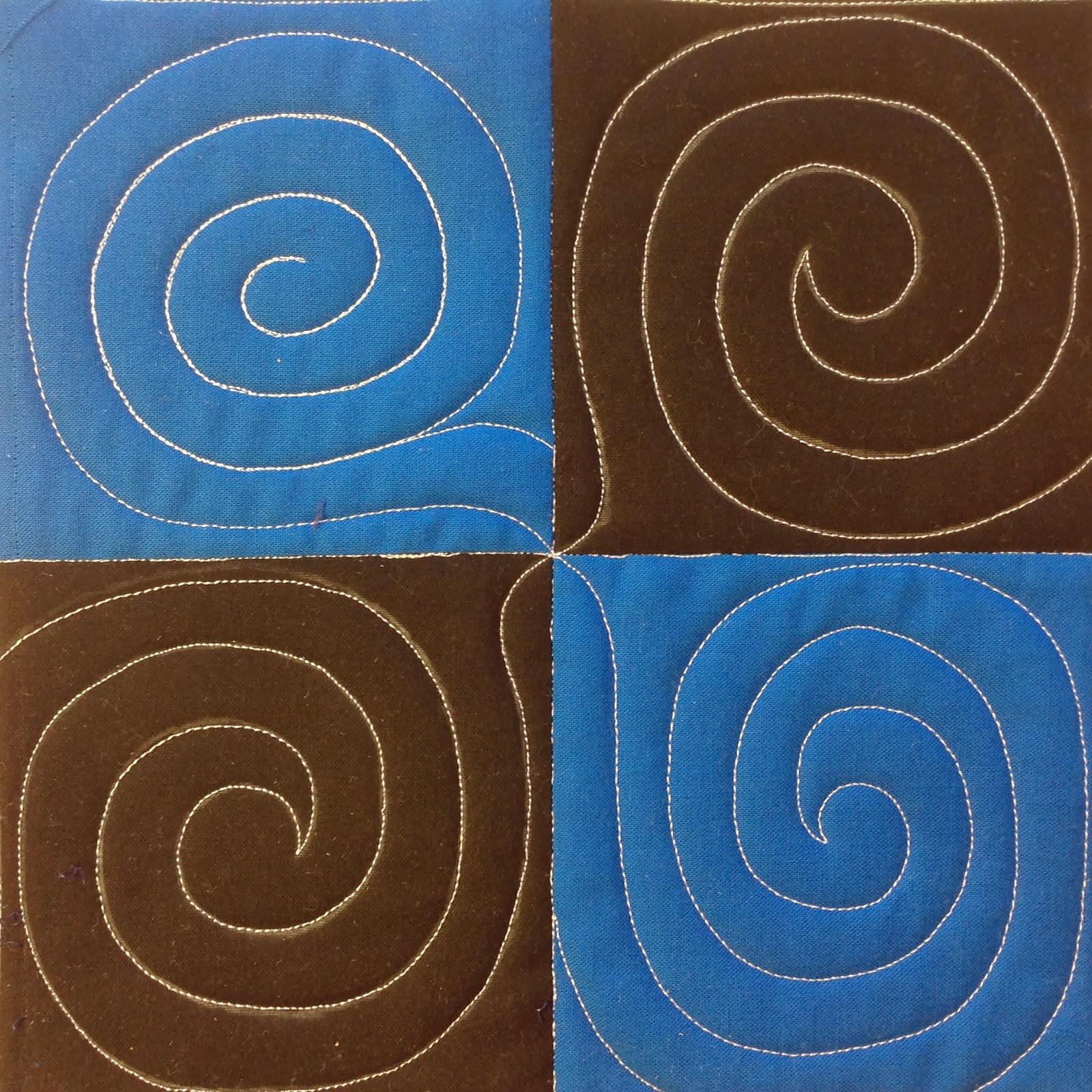 Free Motion Spiral Quilting Tutorial