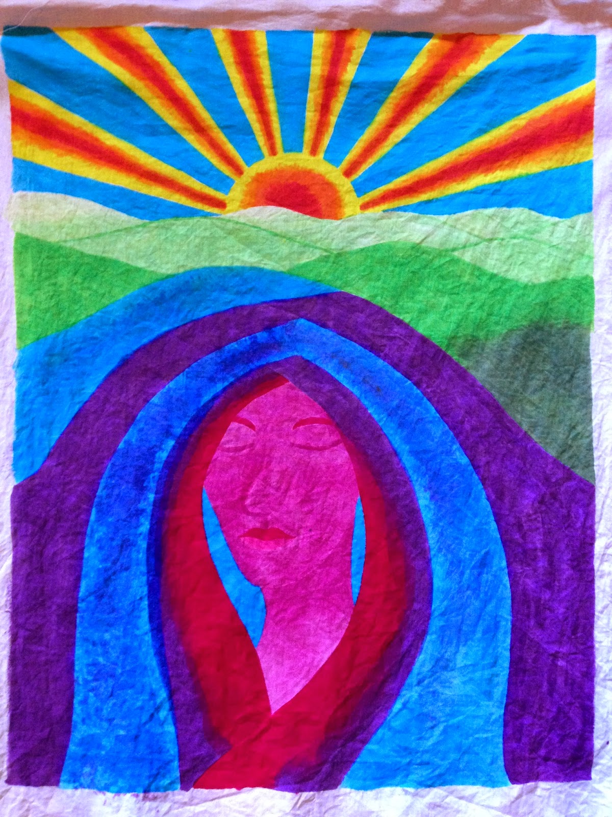 free motion quilting | Leah Day