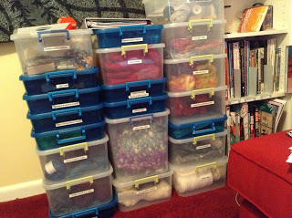 crafty supply hoarding | yarn hoarding