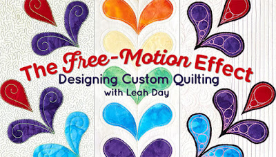 Leah Day Craftsy class | The Quilting Effect