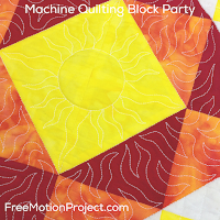 Machine Quilting Block Party with Leah Day