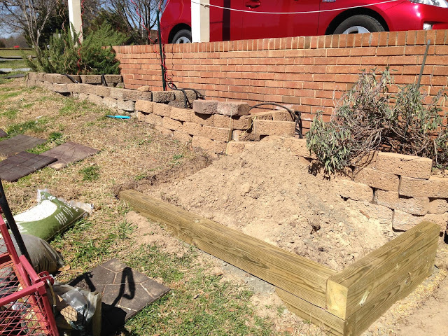 building a terrace pathway