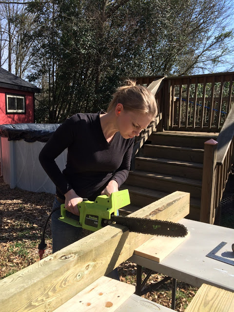 building a terrace pathway