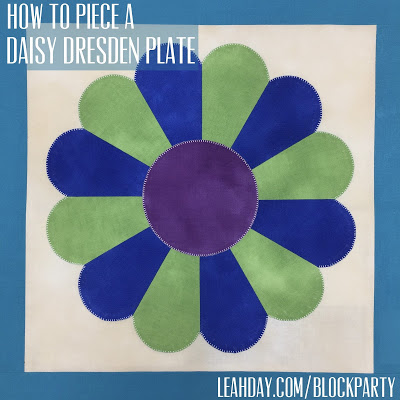 How To – Block Print Fabric – Spring Daisy Stitchery