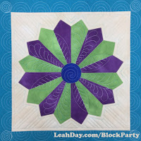 Make Dainty Dresden Plate Quilt Block