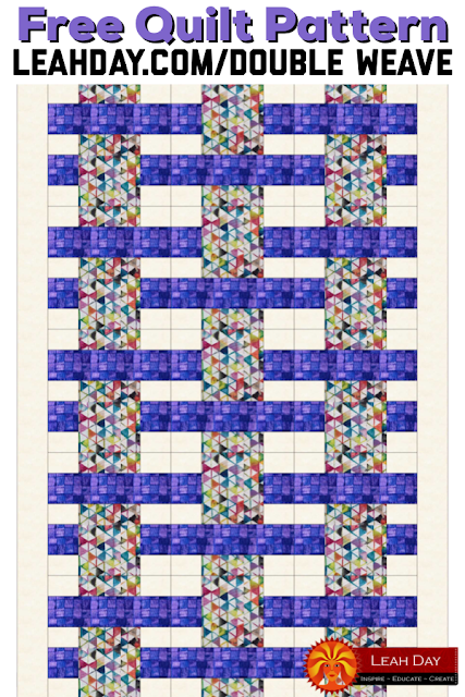 Basket Weave Free Motion Quilting