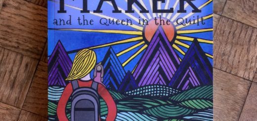 Mally the Maker and the Queen in the Quilt