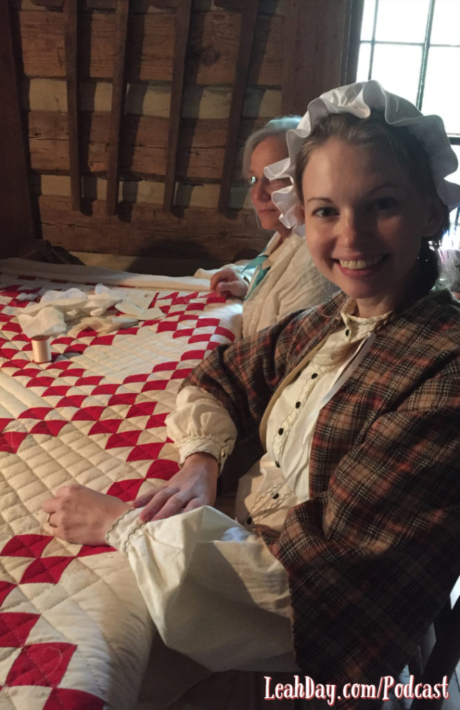 hand quilting at hart square