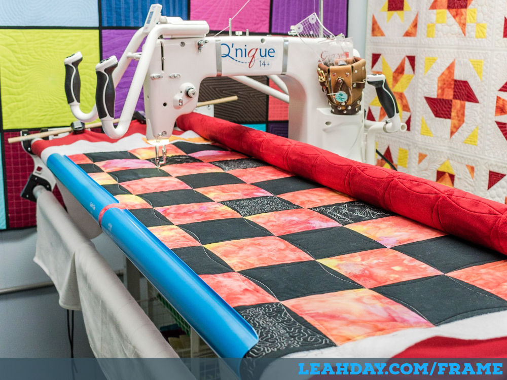 How To Use Red Snappers On A Longarm Quilting Frame