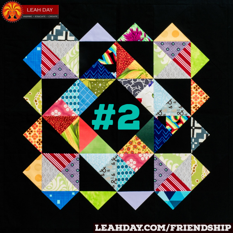 Patchwork Mosaic Friendship Sampler Quilt Block