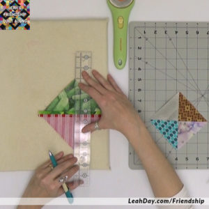 How to Piece Hourglass Squares