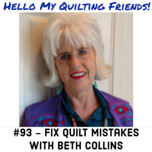 Fix Quilting Mistakes with Beth Collins