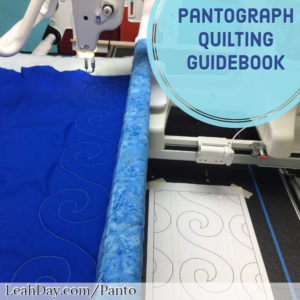 Pantograph Quilting Guidebook