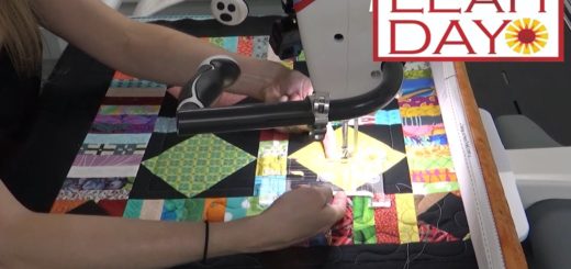 Ruler Foot Machine Quilting Basics - Quilting Basics Tutorial #13