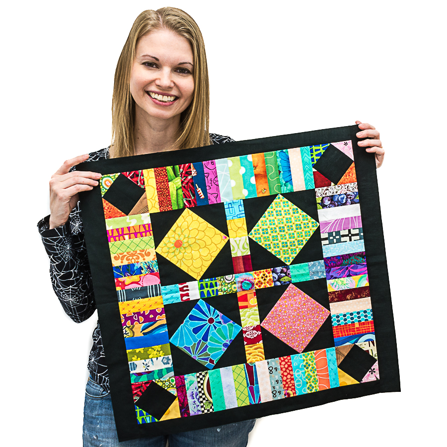 square in a square quilt block