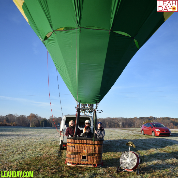 Hot Air Balloon Ride Leah Day