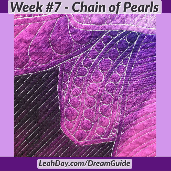 How to quilt Chain of Pearls Tutorial