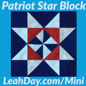 Patriot Star Mini Block Tutorial