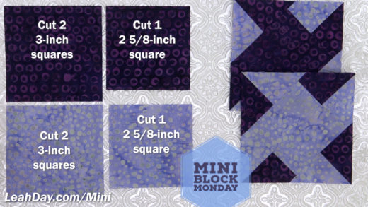 Piece Two Sugar Bowl Quilt Blocks