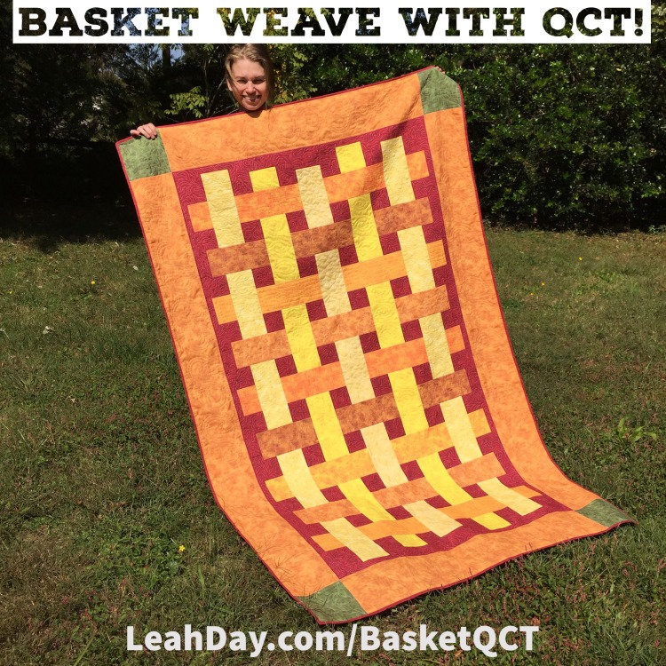 Basket Weave with QCT Quilt Along