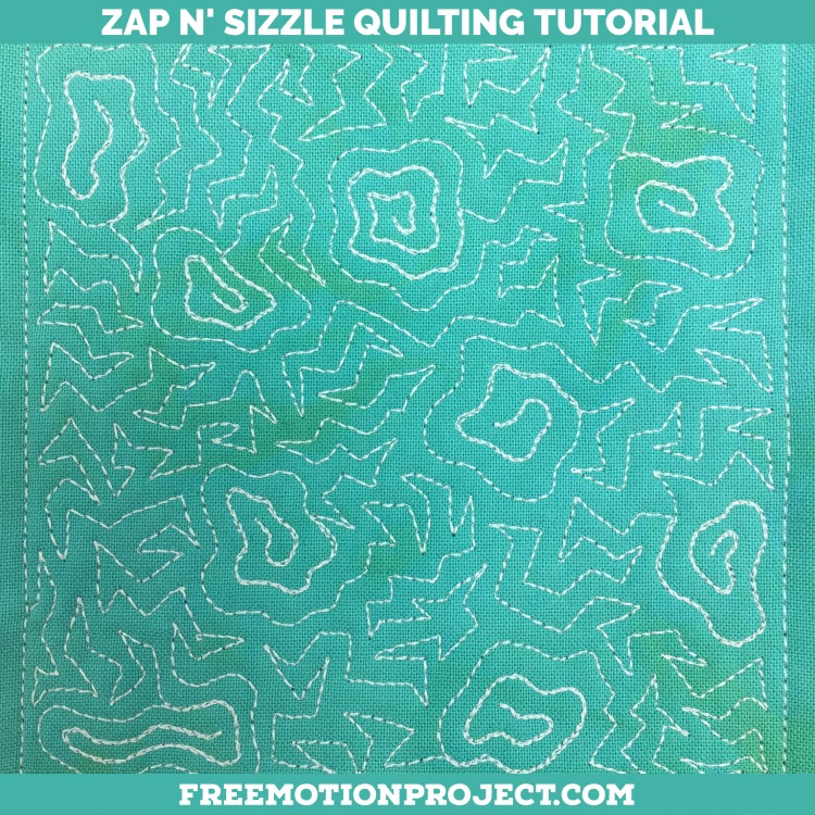 zap n sizzle quilting design