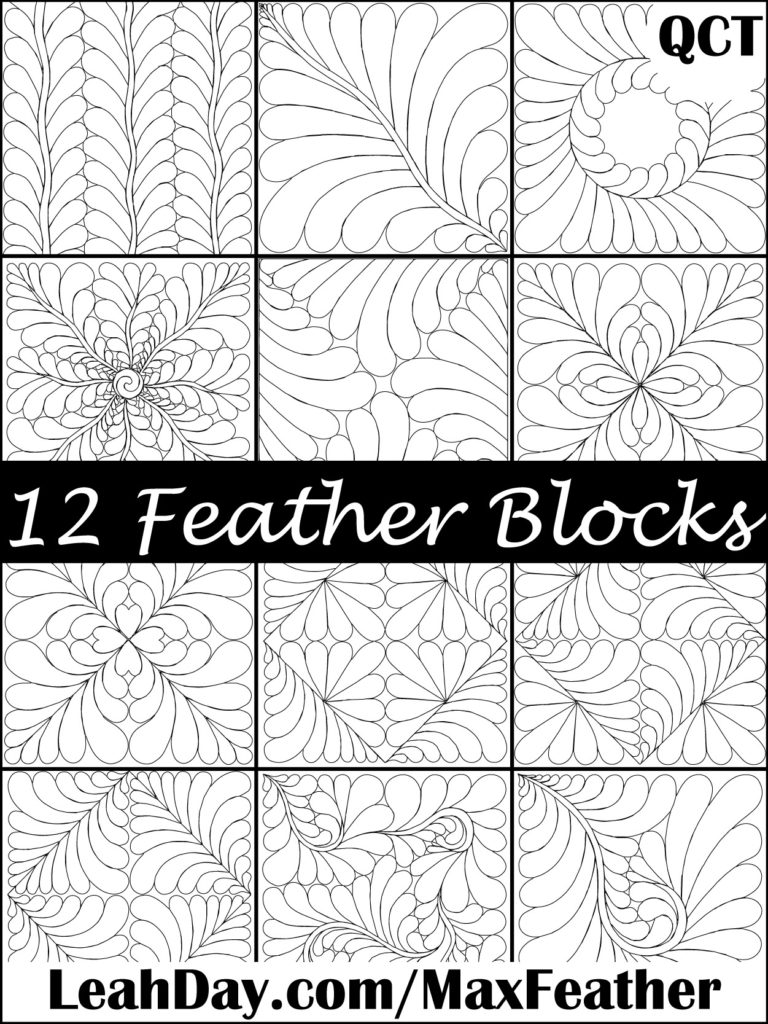 Feather Blocks Quilters Creative Touch Designs