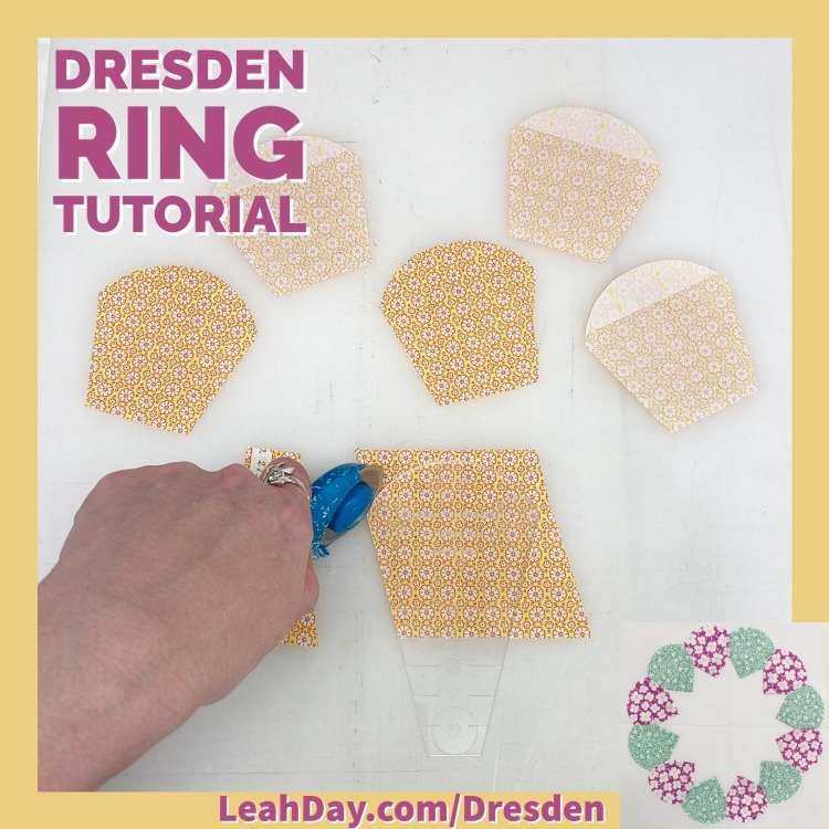 Dresden Ring Tutorial Block 1 Leah Day