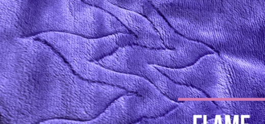 Flame Key Free Motion Quilting Design